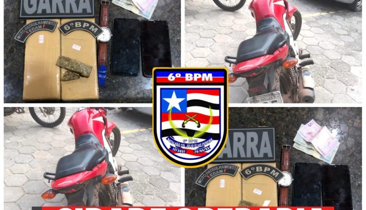 POLÍCIA MILITAR PRENDE SUSPEITO DE TRÁFICO DE DROGAS NA CIDADE OPERARIA DURANTE OPERAÇÃO SATURAÇÃO