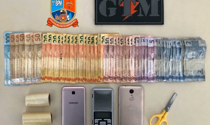 PMMA prende indivíduos por tráfico de drogas na Vila Embratel