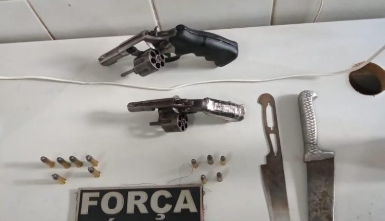 Policiais do 17º BPM apreendem armas de fogo em Codó