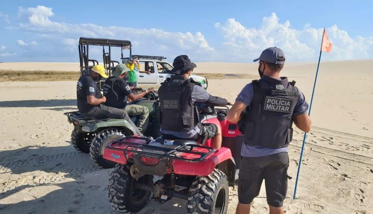 BPTur realiza fiscalização com brigadistas do ICMBio em Barreirinhas