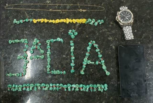 POLÍCIA MILITAR PRENDE HOMEM ACUSADO DE TRAFICAR DROGAS EM CAJARI