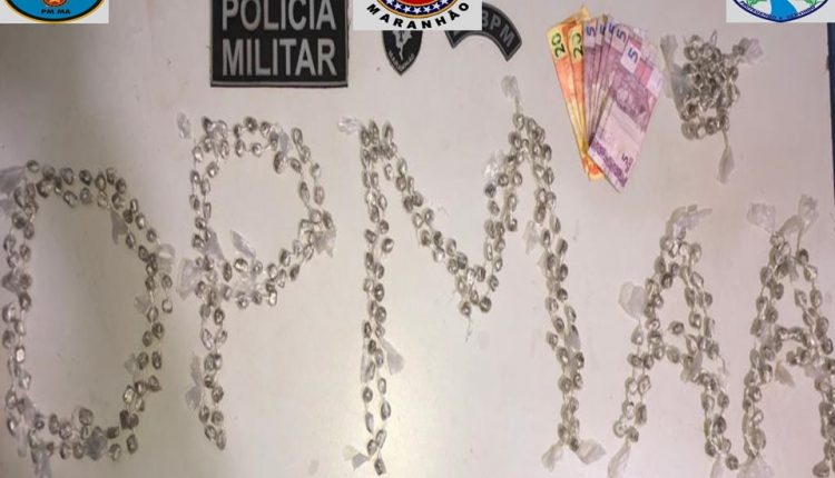 Policiais militares do 23º BPM prendem homem com drogas