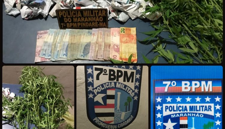 Policiais militares do 7º BPM prendem homens com drogas
