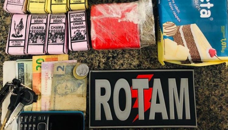 BOPE APREENDE DROGA NA REGIÃO DO TURU