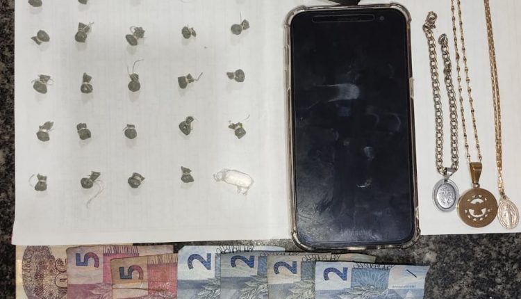 PMMA prende suspeito de trafico de drogas na área Itaqui-Bacanga