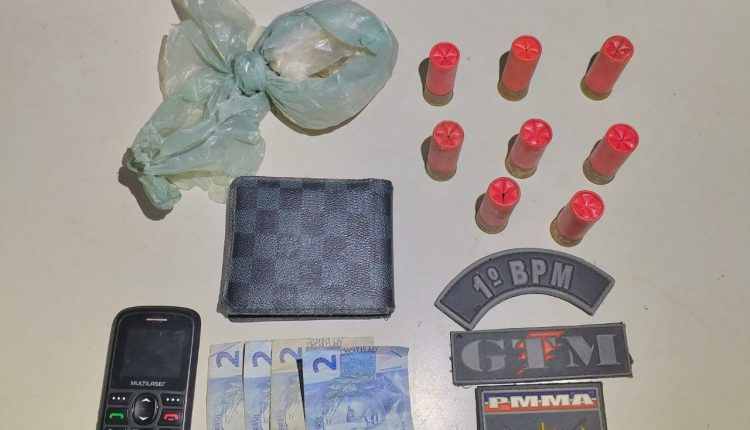 PMMA prende individuo por posse ilegal de munições no bairro da vila Embratel
