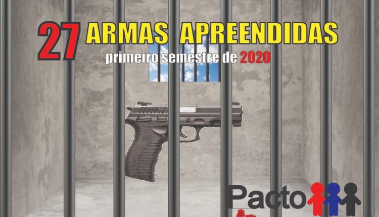 25º BPM apreende 27 armas de fogo no Litoral Ocidental Maranhense no 1º semestre de 2020