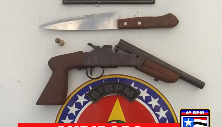 Operação ocupação do 6°Batalhão, apreende mais uma arma de fogo