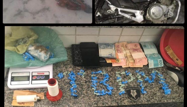 POLICIAIS MILITARES PRENDEM SUSPEITOS DE FURTO QUALIFICADO, RECEPTAÇÃO, TRÁFICO, E ASSOCIAÇÃO AO TRÁFICO EM MONÇÃO/MA.