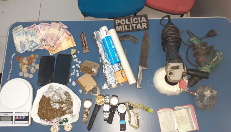 POLICIAIS MILITARES DA 2ª COMPANHIA DO 7° BATALHÃO REALIZAM APREENSÕES DE DROGAS EM SANTA INÊS/MA