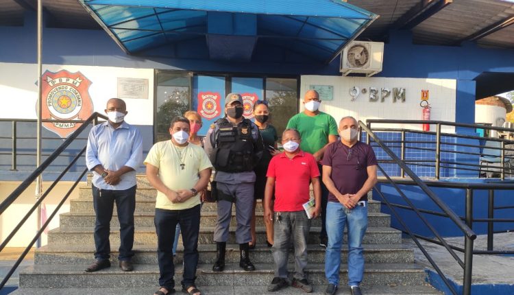 COMANDO DO 9° BATALHÃO DA POLÍCIA MILITAR DIALOGA COM CONSELHEIROS COMUNITÁRIOS PELA PAZ