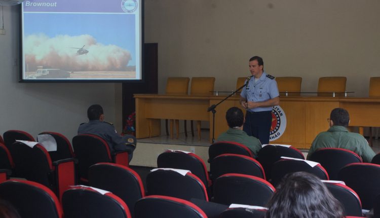 Centro Tático Aéreo promove palestra sobre segurança de voo
