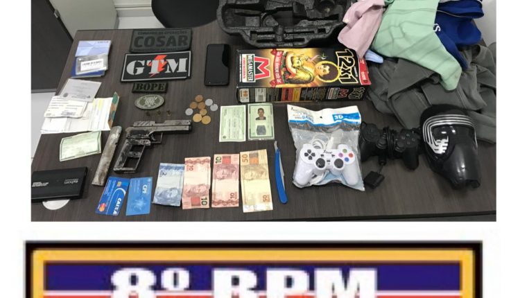 PM prende homens suspeitos de vários crimes no Araçagy