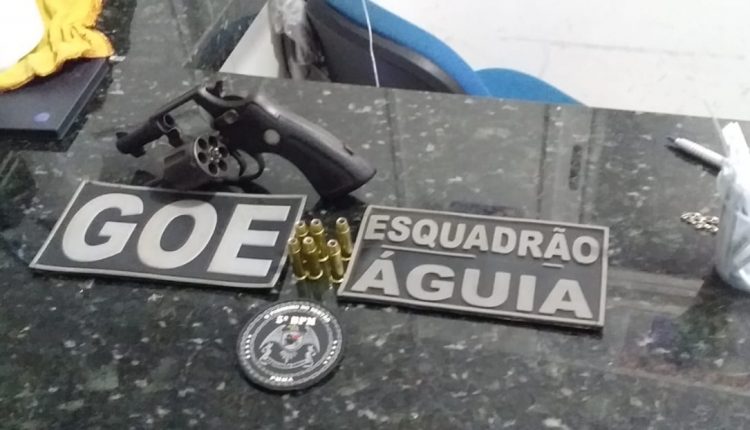 5º BPM APREENDE ARMA DE FOGO NA CIDADE DE BARRA DO CORDA