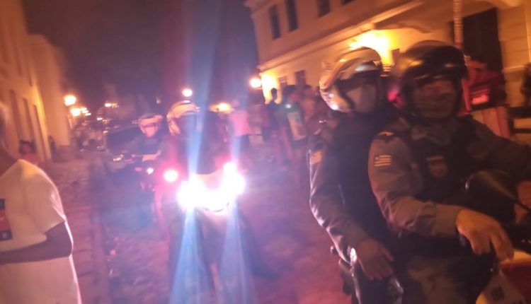 PM garante tranquilidade e ordem no centro histórico de São Luís