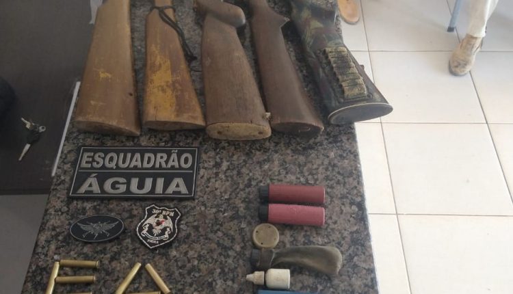Policia Militar apreende nove armas de fogo em Buriticupu – MA