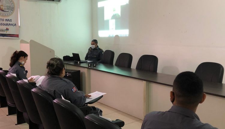 17º BPM realiza treinamento em noções de teleatendimento de ocorrências policiais