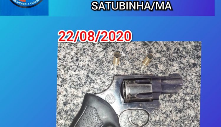 Policiais militares do 7º BPM apreendem arma de fogo em Satubinha – MA