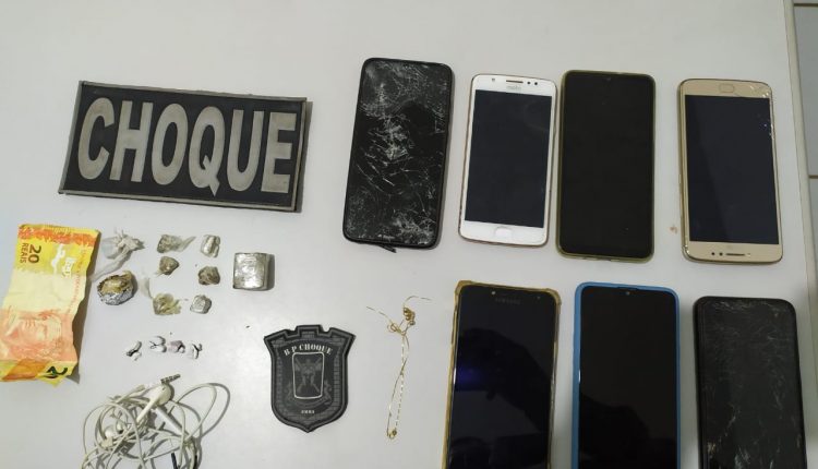 BPChoque prende quatro homens no Bequimão