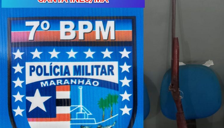 Policiais Militares do 7° BPM apreendem arma de fogo e drogas