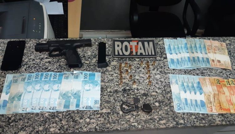 BOPE APREENDE PISTOLA E MUNIÇÕES EM BOM LUGAR/MA