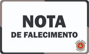 Nota de pesar pelo falecimento do sargento Silva do 1º BPM