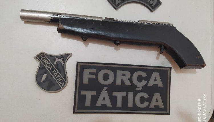 Policiais militares do 28º BPM apreendem três armas de fogo