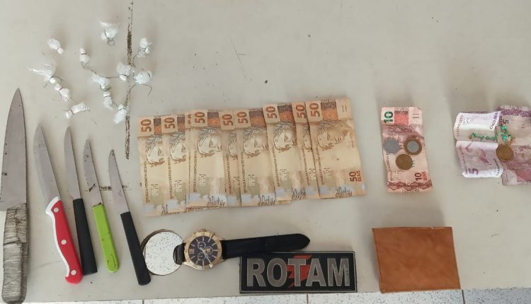 ROTAM REALIZA INCURSÃO NA CRACOLÂNDIA DO JOÃO PAULO E PRENDE SUSPEITOS DE TRAFICO DE DROGAS