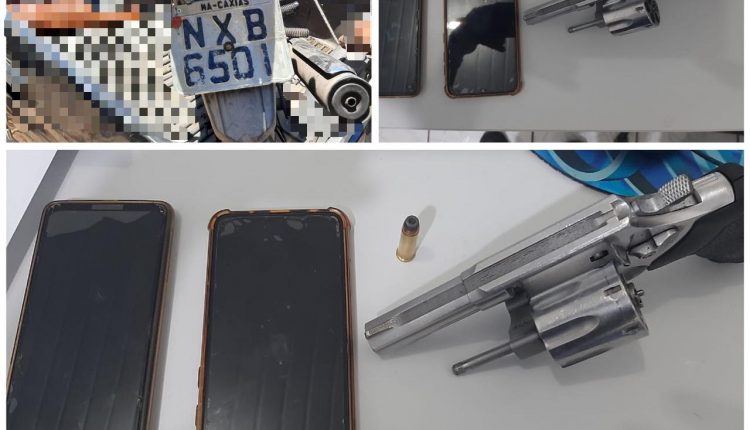 POLÍCIA MILITAR REALIZA PRISÃO DE HOMICIDA E APREENDE ARMA DE FOGO DURANTE AÇÃO INTEGRADA COM A POLÍCIA CIVIL EM CAXIAS-MA