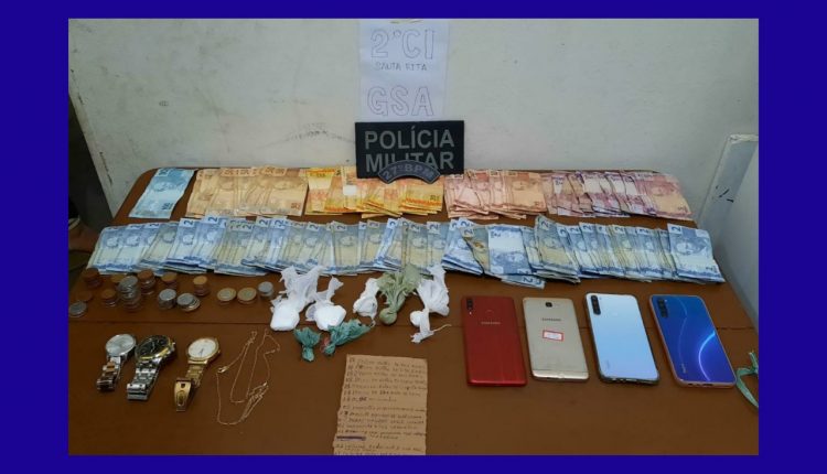 POLÍCIA MILITAR PRENDE INDIVÍDUO POR TRÁFICO DE DROGAS EM HUMBERTO DE CAMPOS