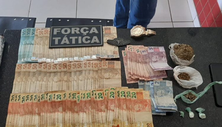 Polícia Militar apreende drogas, arma de fogo e prende criminoso em Tasso Fragoso