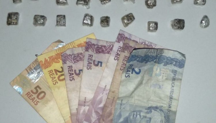 PMMA PRENDE TRAFICANTE E APREENDE ENTORPECENTES EM PINDARÉ-MIRIM