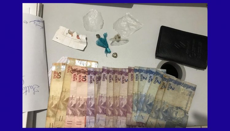 Policiais militares do 27º BPM prendem suspeito por tráfico de drogas em Icatu