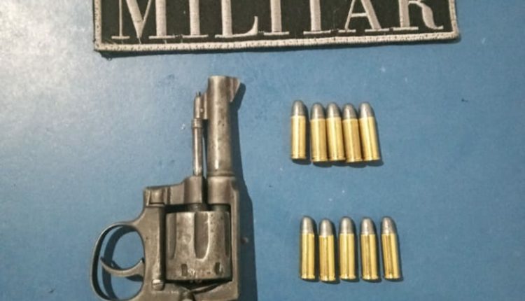 POLÍCIA MILITAR PRENDE HOMEM POR PORTE ILEGAL DE ARMA DE FOGO EM SAMBAÍBA-MA