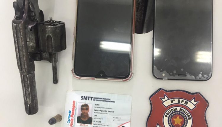 Arma de fogo é apreendida no Centro de São Luís