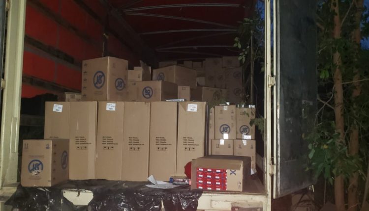 Policiais militares recuperam carga de cigarros roubado em Bom Jesus da Selva – MA