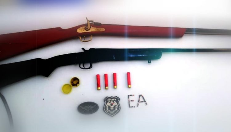 Esquadrão Águia do 30° BPM desarticula furto de mourões da empresa VALE e apreende duas armas de fogo