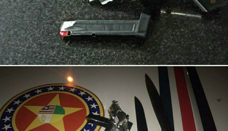 Arma de fogo é apreendida em Balsas por policiais militares do 4º BPM