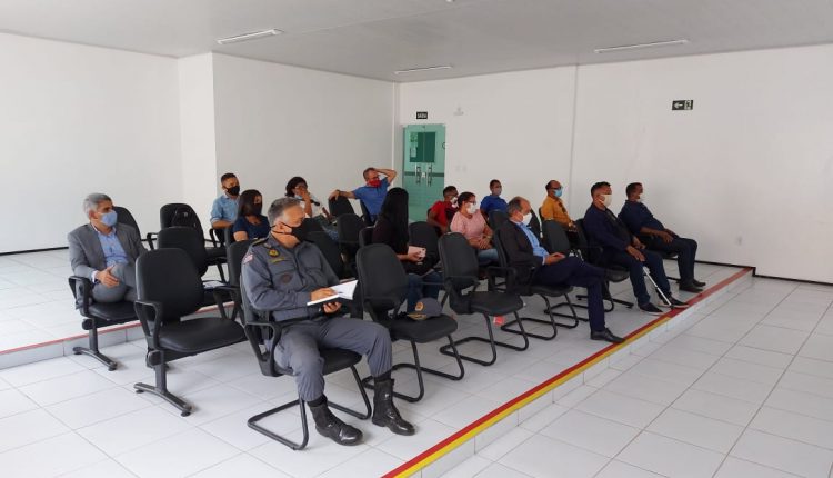 Comandante do 31° BPM (Governador Nunes Freire – MA) participa de reunião sobre as eleições 2020