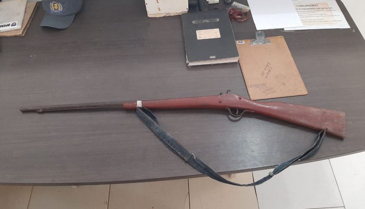 Força Tática do 30° BPM apreende arma de fogo em Buriticupu – MA