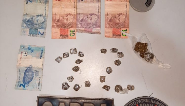 PMMA prende suspeito de tráfico de drogas no Maiobão