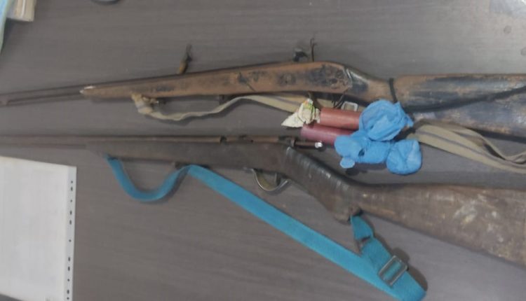 Força Tática do 30° BPM apreende duas armas de fogo em Buriticupu.