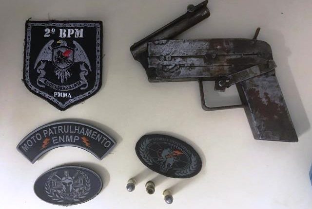 POLÍCIA MILITAR RETIRA MAIS UMA ARMA DE FOGO DE CIRCULAÇÃO EM CAXIAS