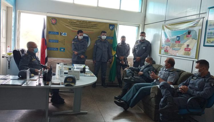Coronel Alexandre realiza última reunião sob o comando do CPAM 1