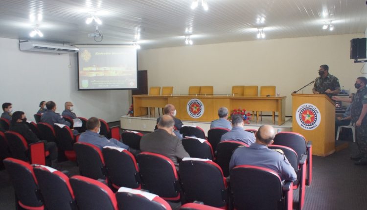 Comando da PM recebe visita Técnica da Inspetoria do Exército Brasileiro