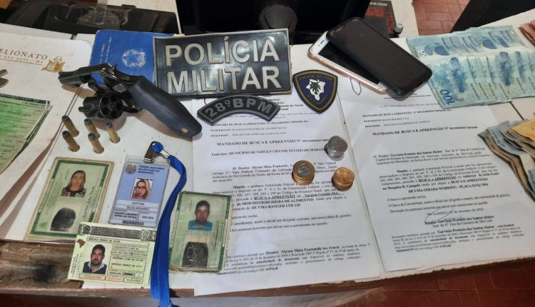 POLÍCIA MILITAR PRENDE CASAL DE ESTELIONATÁRIOS EM VARGEM GRANDE