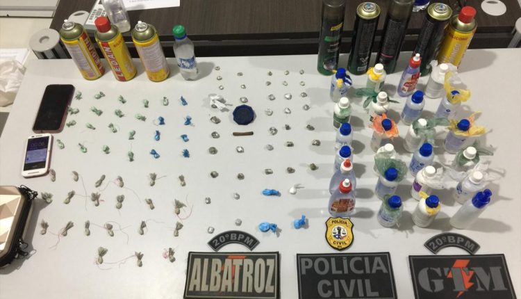 Em ação conjunta PMMA e PCMA prendem dupla com drogas durante festa clandestina