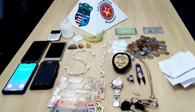 Em Imperatriz, Policiais apreendem drogas durante ação neste domingo