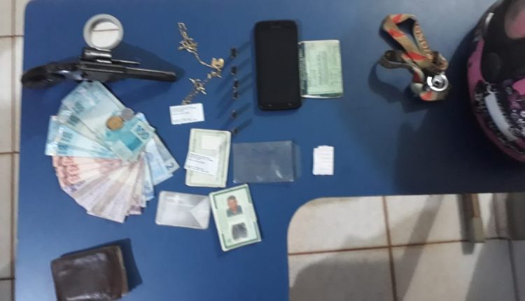 Polícia militar apreende arma de fogo em Estreito MA
