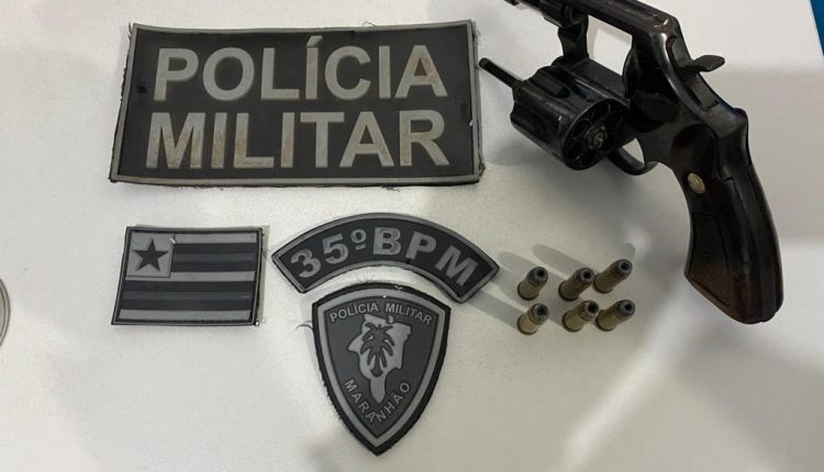 PMMA CONDUZ HOMEM COM ARMA DE FOGO NA CIDADE DE BARÃO DE GRAJAÚ/MA